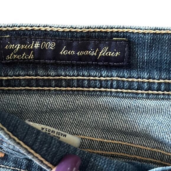 Citizens of Humanity Flair Jeans Ingrid #002 Women's Size 26 Stretch Low Waist - Picture 4 of 16
